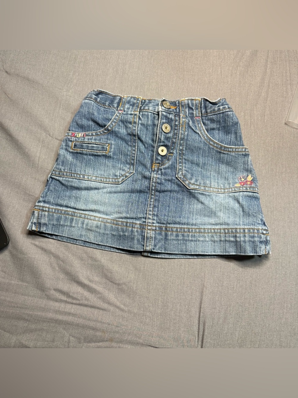 OshKosh B'gosh Kids Denim Skort in Dark Blue